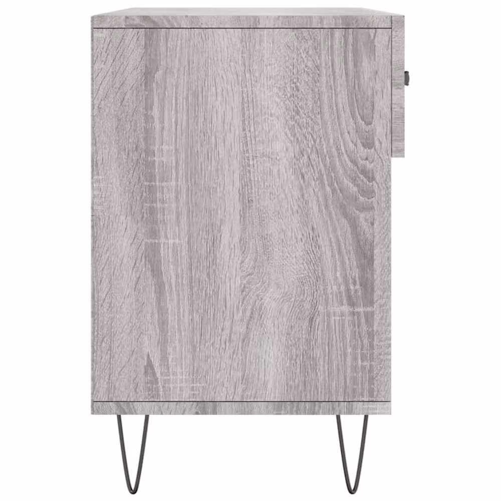 Berkfield Home Grey Sonoma Shoe Bench W/D/H: 102 x 35 x 55 cm – 4