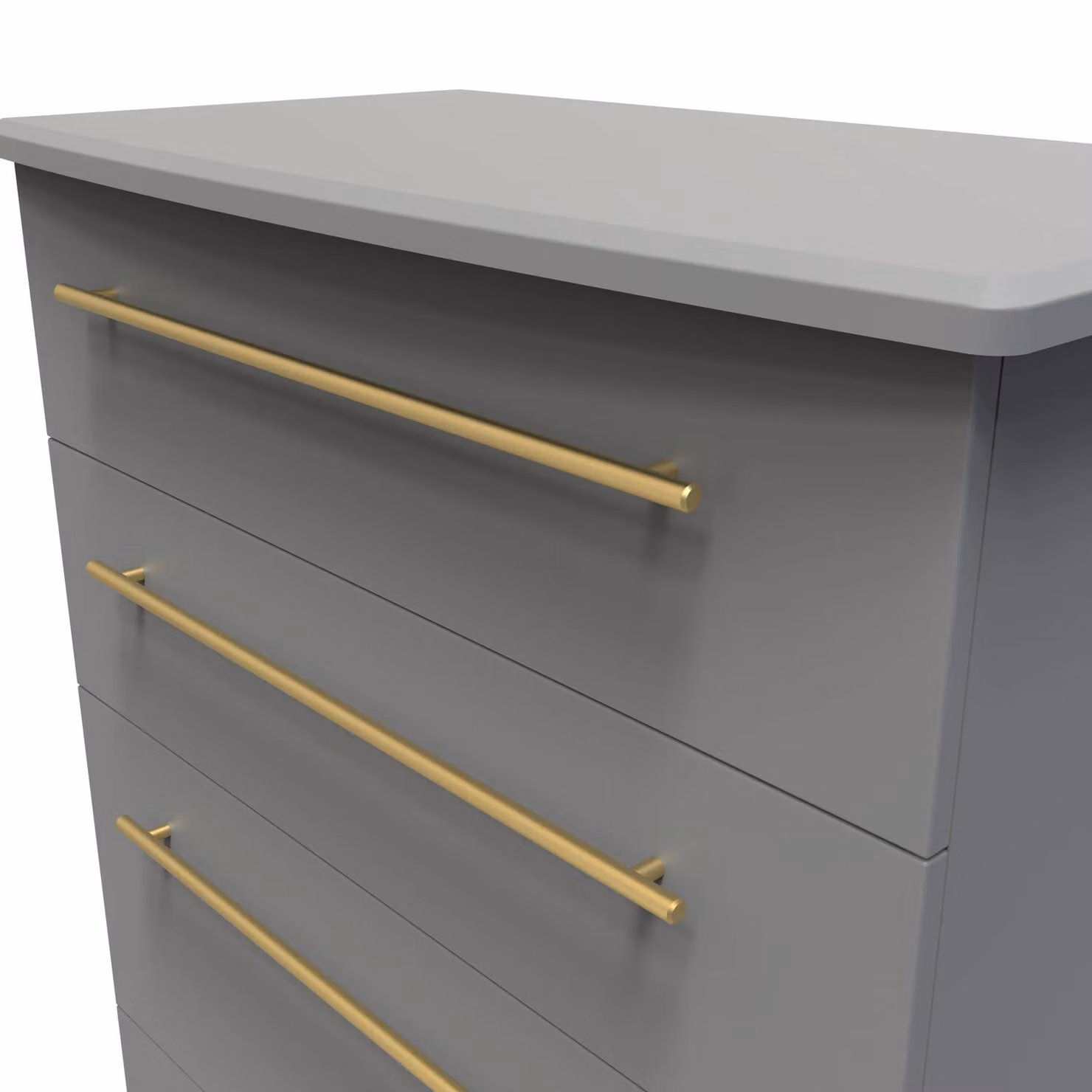Helmsley 4 Drawer Deep Chest in Dark Grey – 3