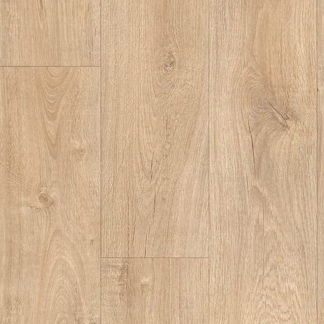 Vinyl Flooring UK Beige Wood Effect 2.5mm Vinyl Flooring Sheet, W 400 cm x D 400 cm