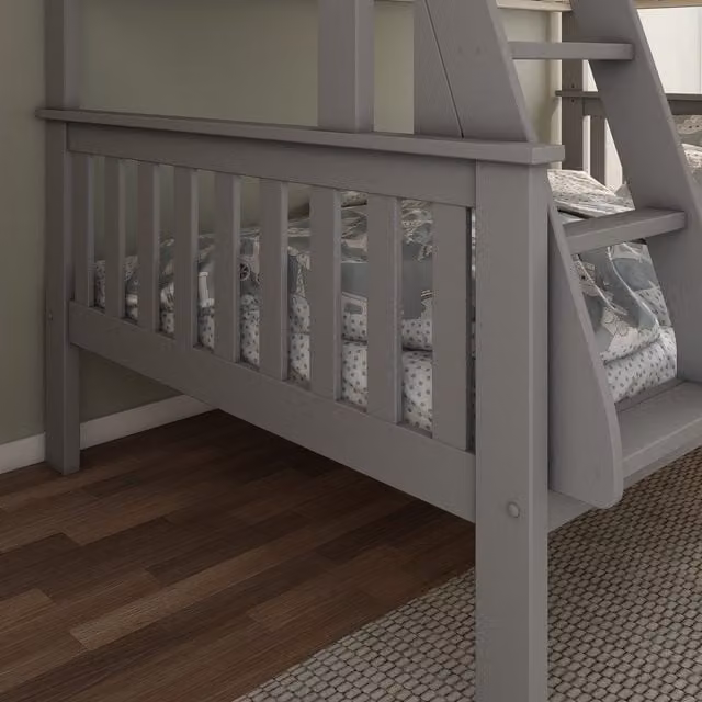 Bedmaster Carra Grey Triple Sleeper Bunk Bed