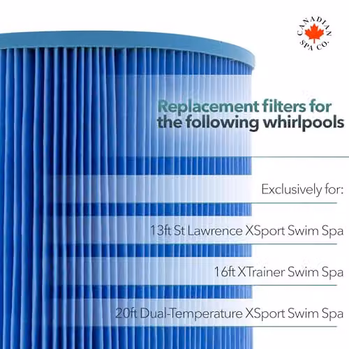 Canadian Spa Co. Blue Replacement Cartridge Filter Kit, 4 Pack – 3