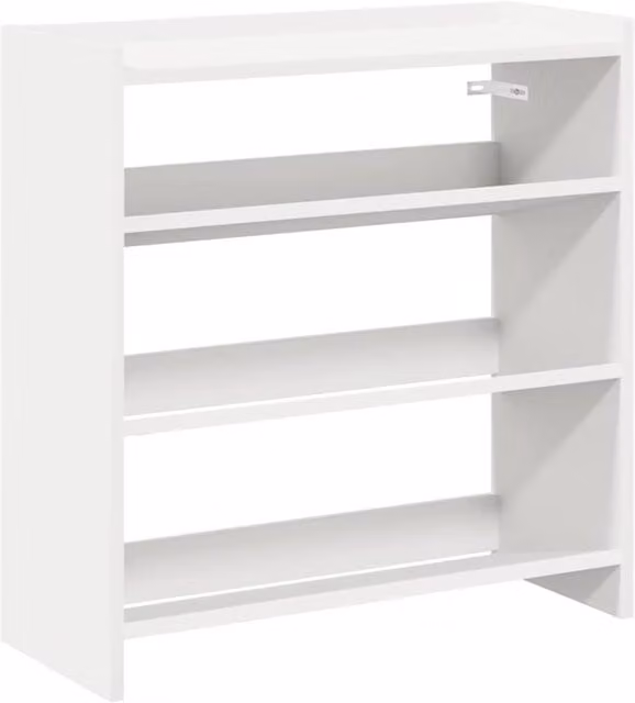 Berkfield Home White Shoe Rack, W/D/H: 60 x 25 x 62 cm – 1