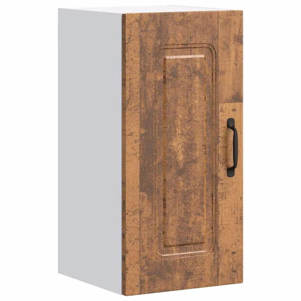 Berkfield Home Kalmar Kitchen Wall Cabinet in Brown Old Wood Engineered Wood, W/D/H: 60.0 x 20.0 x 31.0 cm – 2