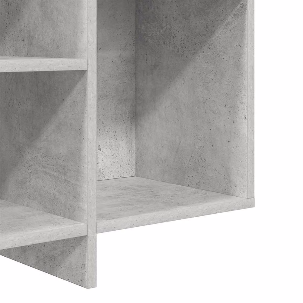 Berkfield Home Sideboard in Concrete Grey, W/D/H: 120 x 30 x 75 cm – 5