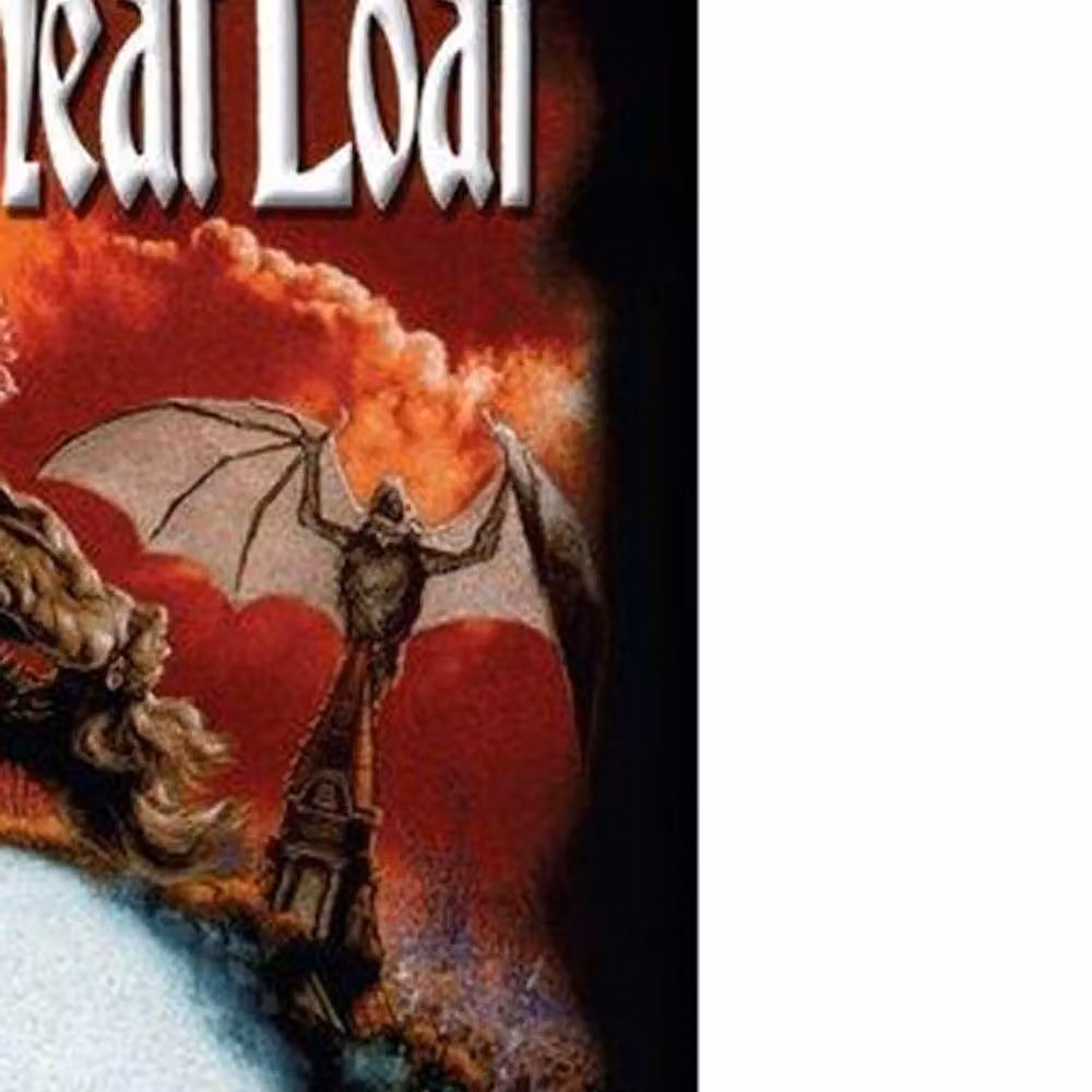 Meat Loaf Bat Out Of Hell Metal Fridge Magnet in Red – 2