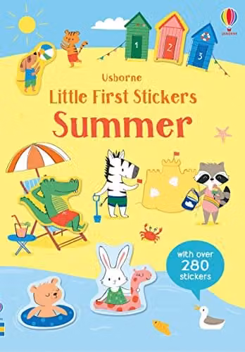 Usborne Little First Stickers Summer Multicolour Paper Sticker Book