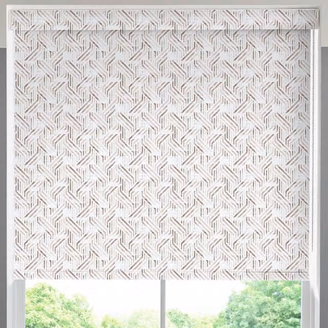 Terrys Beige Blackout Textile Roller Blind