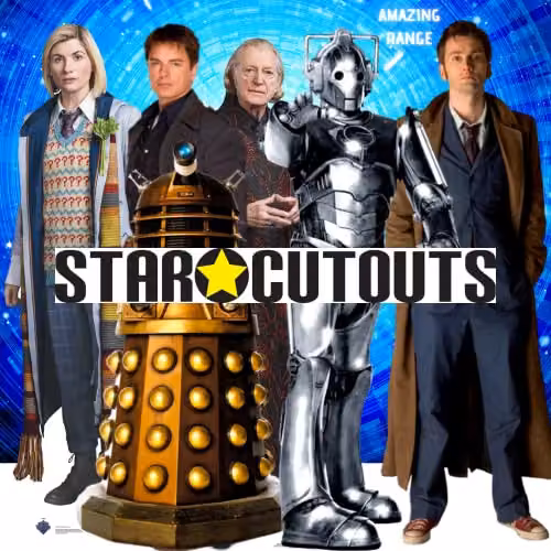 Star Cutouts SC8 Doctor Who Tenth Doctor David Tennant Lifesize Cardboard Cutout, Multicolour – 6
