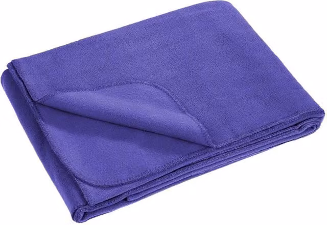 Result Recycled Polartherm Fleece Blanket in Purple, W/D: 175 x 140 cm – 1