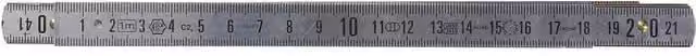 Stanley Silver Duralumin Folding Rule – 1