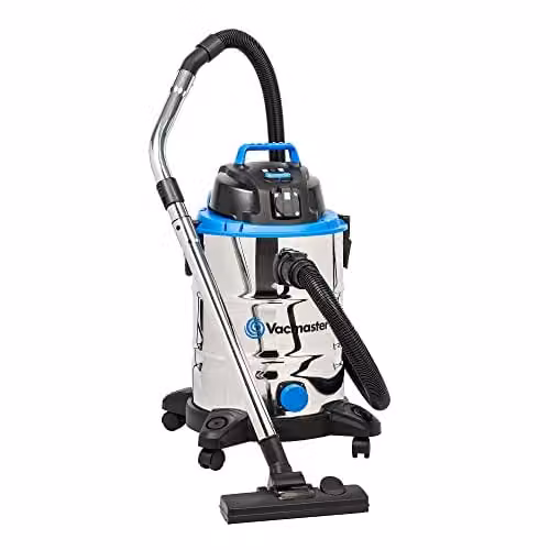 Vacmaster Power 30 Wet and Dry Vacuum Cleaner with Power Take Off, 30L, Silver