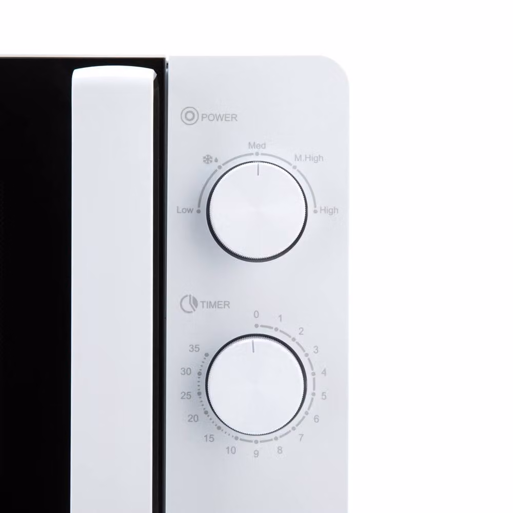 Willow White 20L Solo Microwave WM20MW with 800W Power and Defrost Function – 3