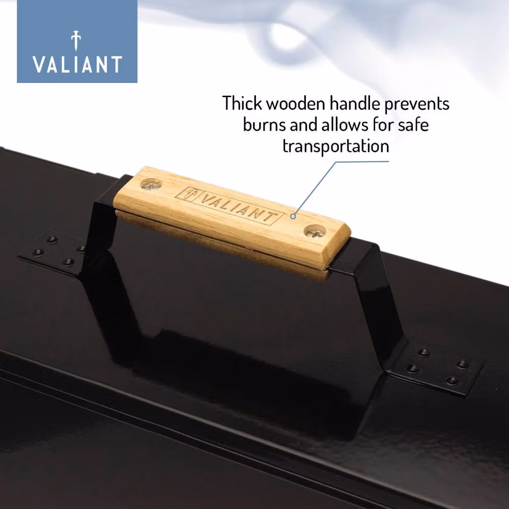 Valiant Black Ash Carrier and Pellet Burner Basket in Stainless Steel for Hearths, Stoves, Open Fires and Fire Pits – 4