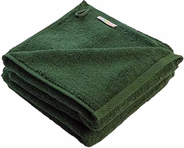 ARTG Fashion Dark Green Cotton Terrycloth Hand Towel