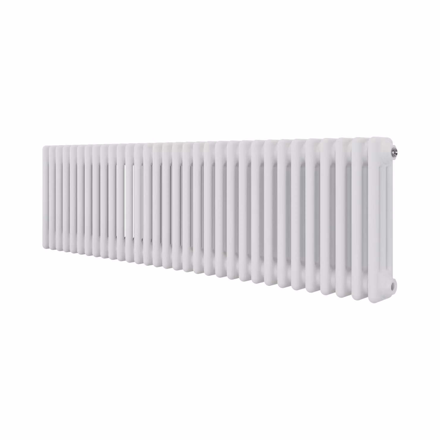 Agadon Kylo 3 Column Radiator in White, H 180 cm x W 38 cm x D 38 cm – 2