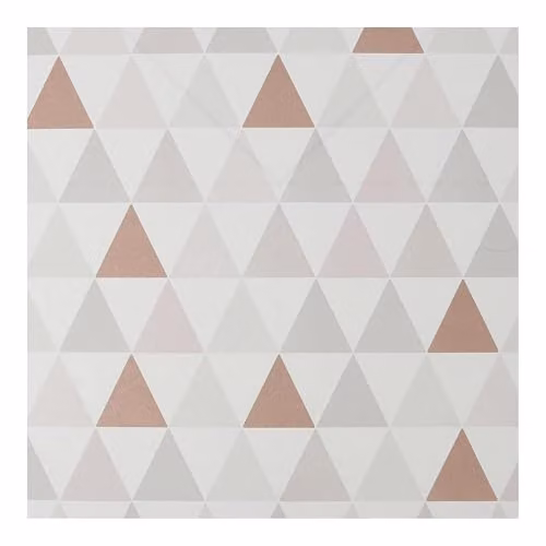 Graham & Brown Superfresco Easy Tarek Geometric Modern Wallpaper in Gold and Pink