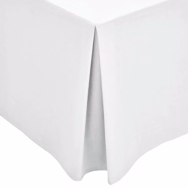 1951 Plain Dye Percale Single Valance in Silver