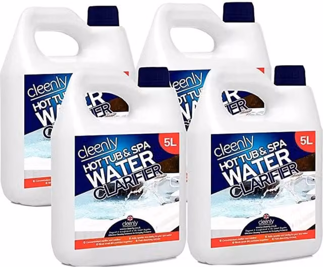 Cleenly White Water Clarifier for Hot Tubs and Spas, 20 kg