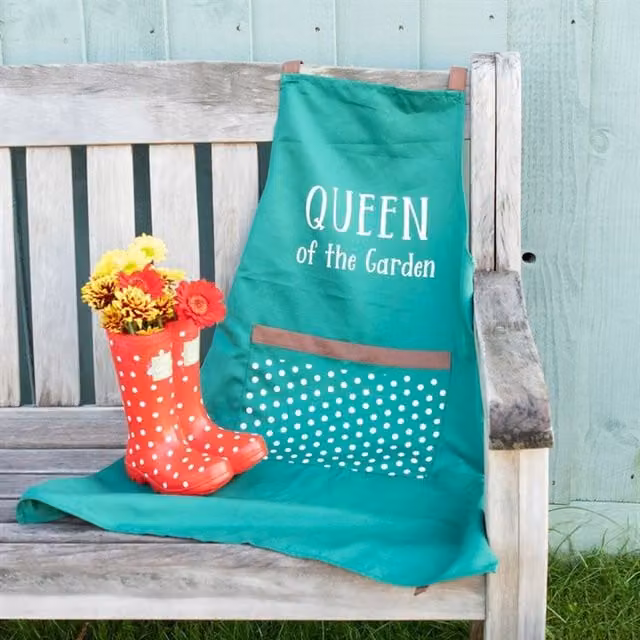 KDMK Red Polka Dot Wellington Boot Planter for Ornamental Garden Decor
