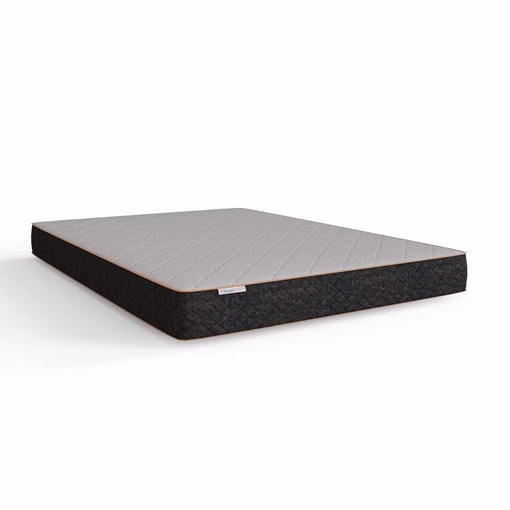 GFW SleepyCastle Rolled Pocket Sprung Mattress in a Box, White and Multicolour, W/D/H: 120 x 200 cm – 4