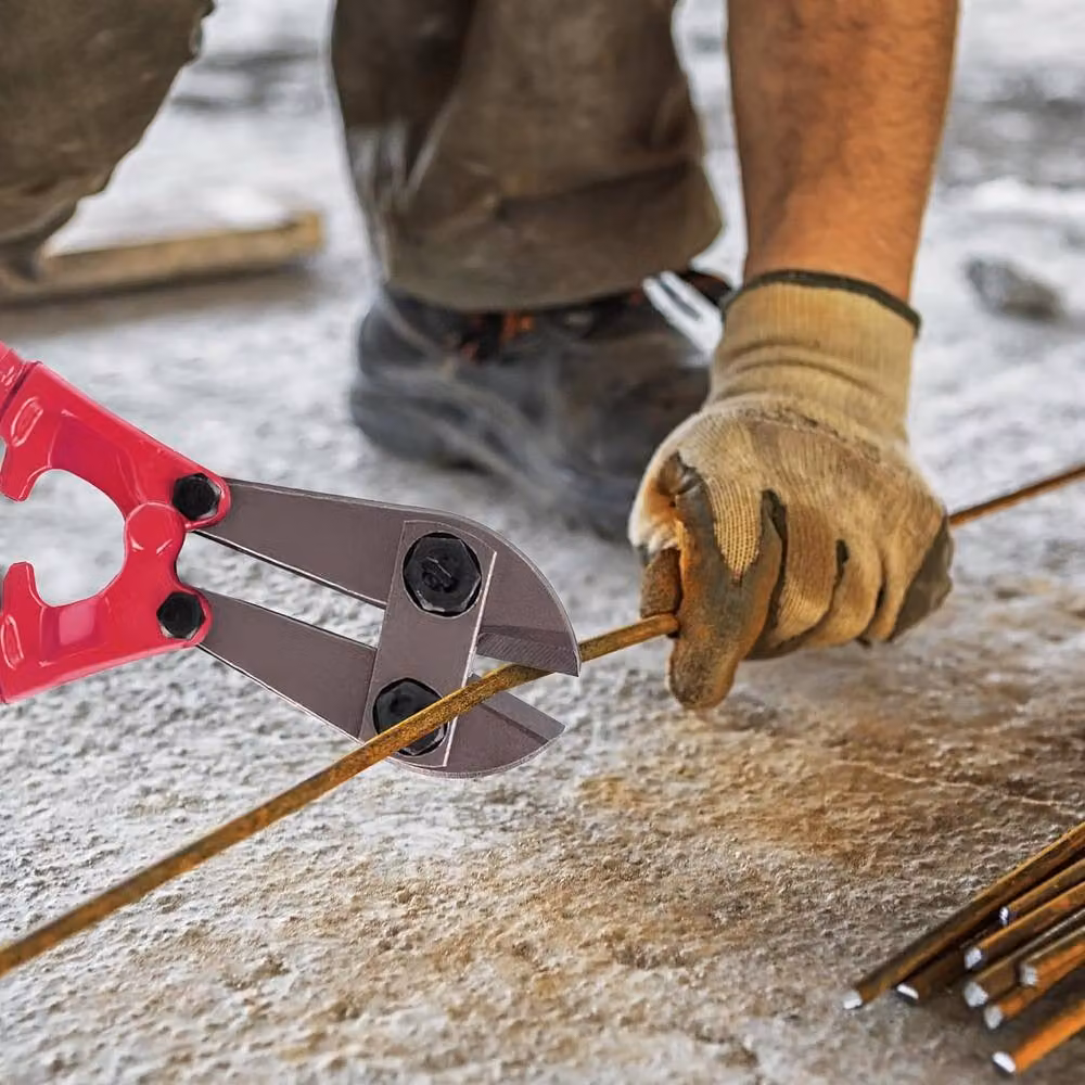 BARGAINS-GALORE Heavy Duty Carbon Steel Bolt and Wire Cable Cutters, Red – 2