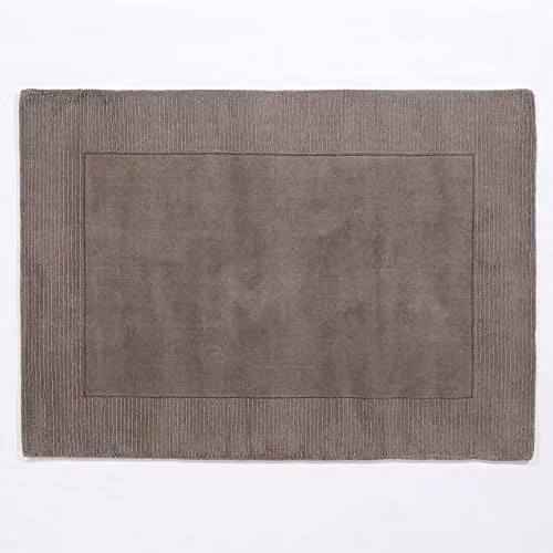 Esselle Home Esme Hand-Tufted Wool Rug in Grey, W: 200 cm, L: 290 cm