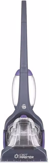 Swan Dirtmaster Carpet Cleaner in Black and Purple, Lightweight Wet Cleaner for Carpets, Rugs and Car Seats, Deep Cleaning with Stain Removal and Pet Odour Neutralisation, SC17310N
