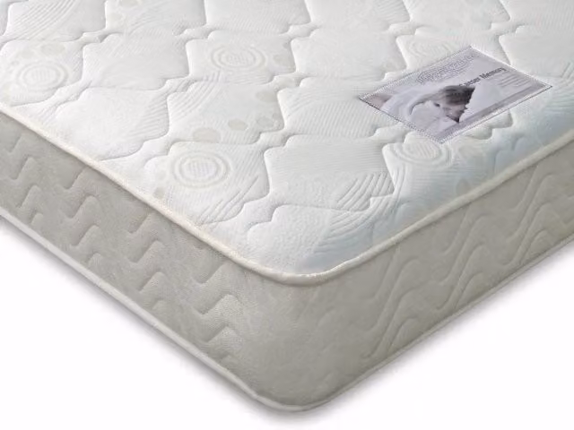 Highgrove Stratus Hybrid Memory Foam Mattress, White, W: 140 cm, L: 200 cm