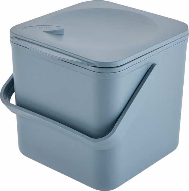 Minky Blue Plastic Utility Caddy with Handles
