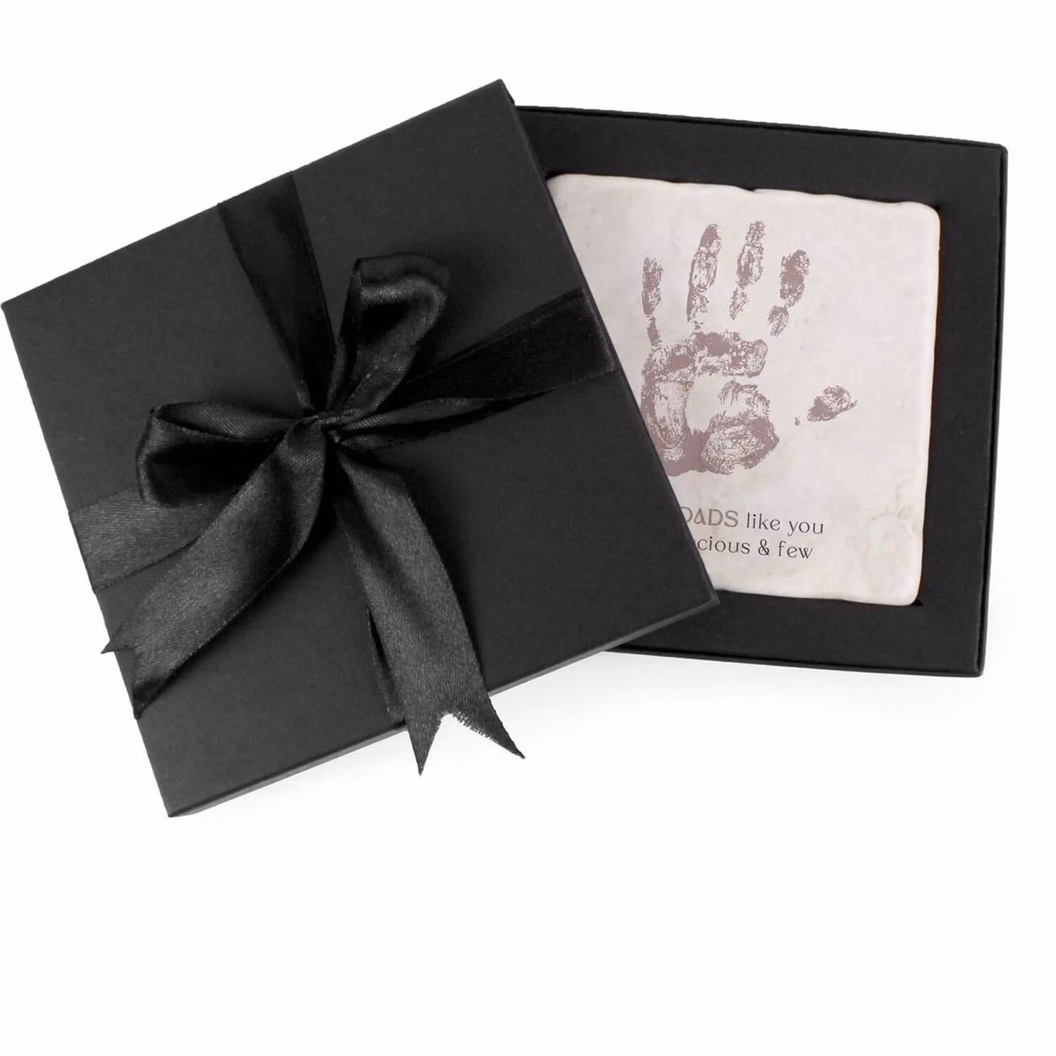 Purely Home Grandads Like You Marble Coaster Gift Box, Pink, Square, Non-Slip – 3