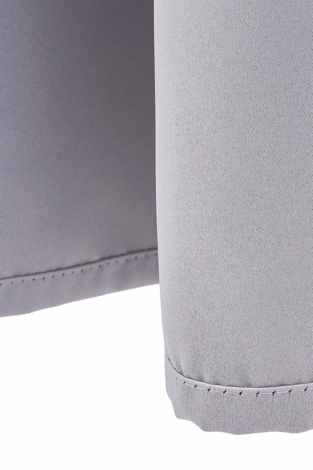 Garden Sanctuary Grey High Precision Blackout Curtains with Eyelets, W: 117 cm, H: 137 cm – 2