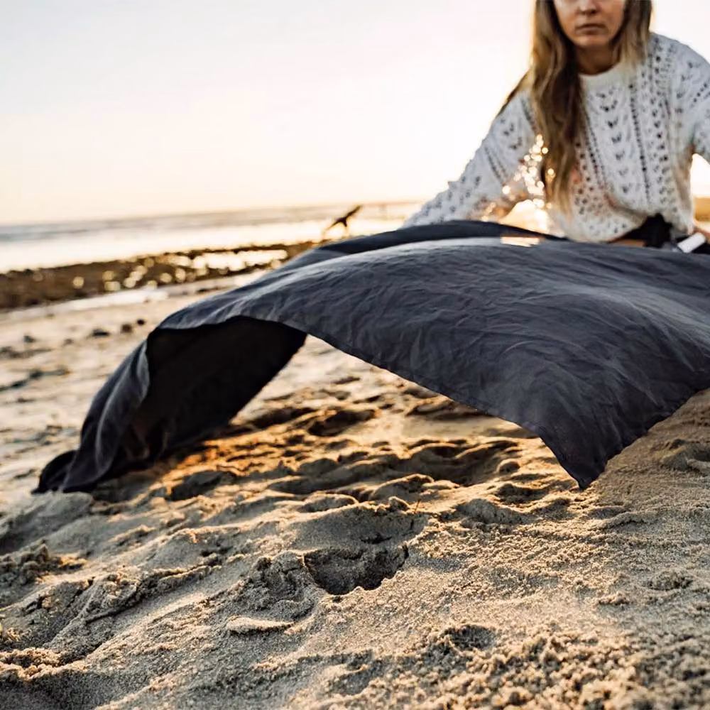 Matador NanoDry Packable Microfibre Beach Towel in Blue – 3