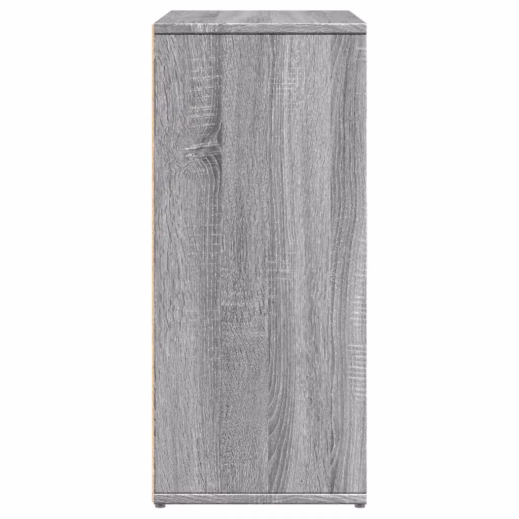 Berkfield Home Set of 2 Modern Grey Sonoma Sideboards in Engineered Wood, W/D/H: 60 x 31 x 70 cm – 2