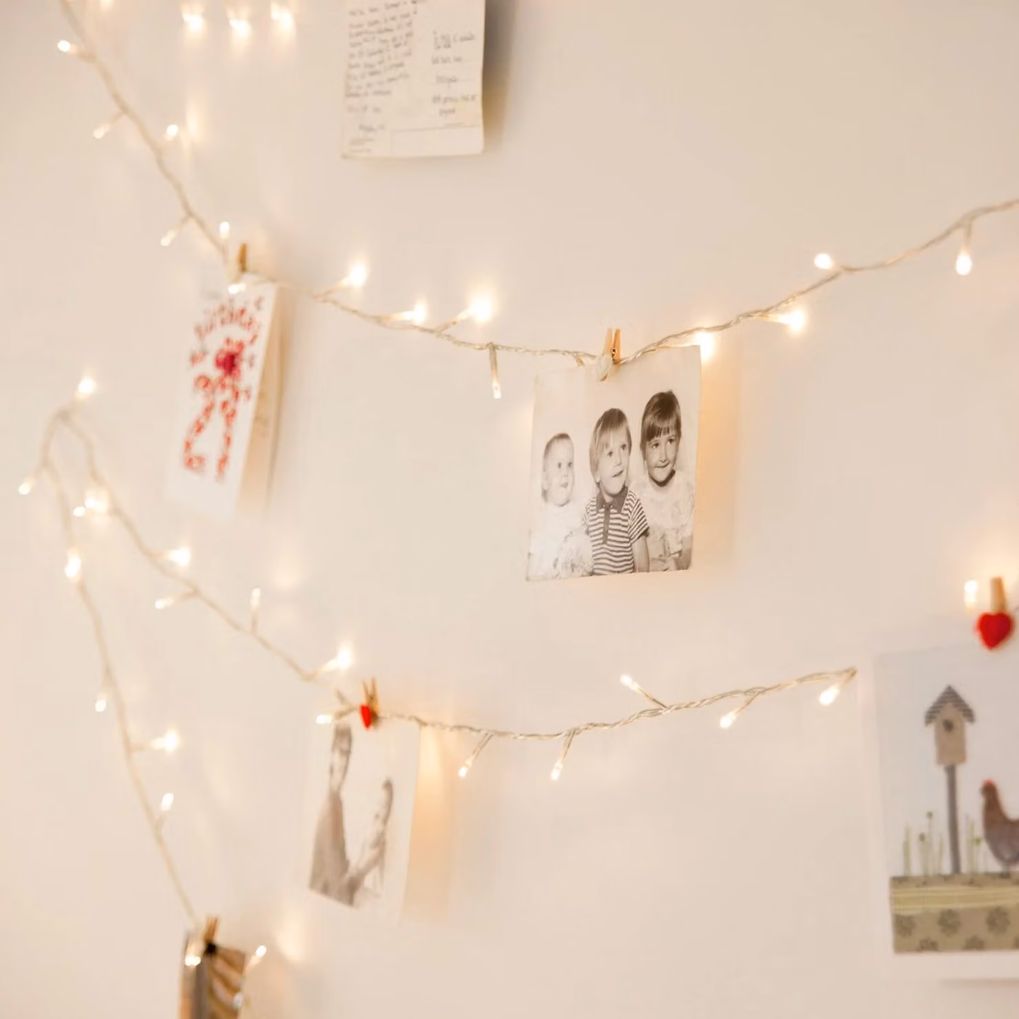 Lights4fun 100 Warm White LED Fairy Lights on Transparent Cable with Remote Control, Timer and Dimmer Function