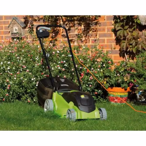 Draper Storm Force 230V Mains Lawn Mower, Green – 4
