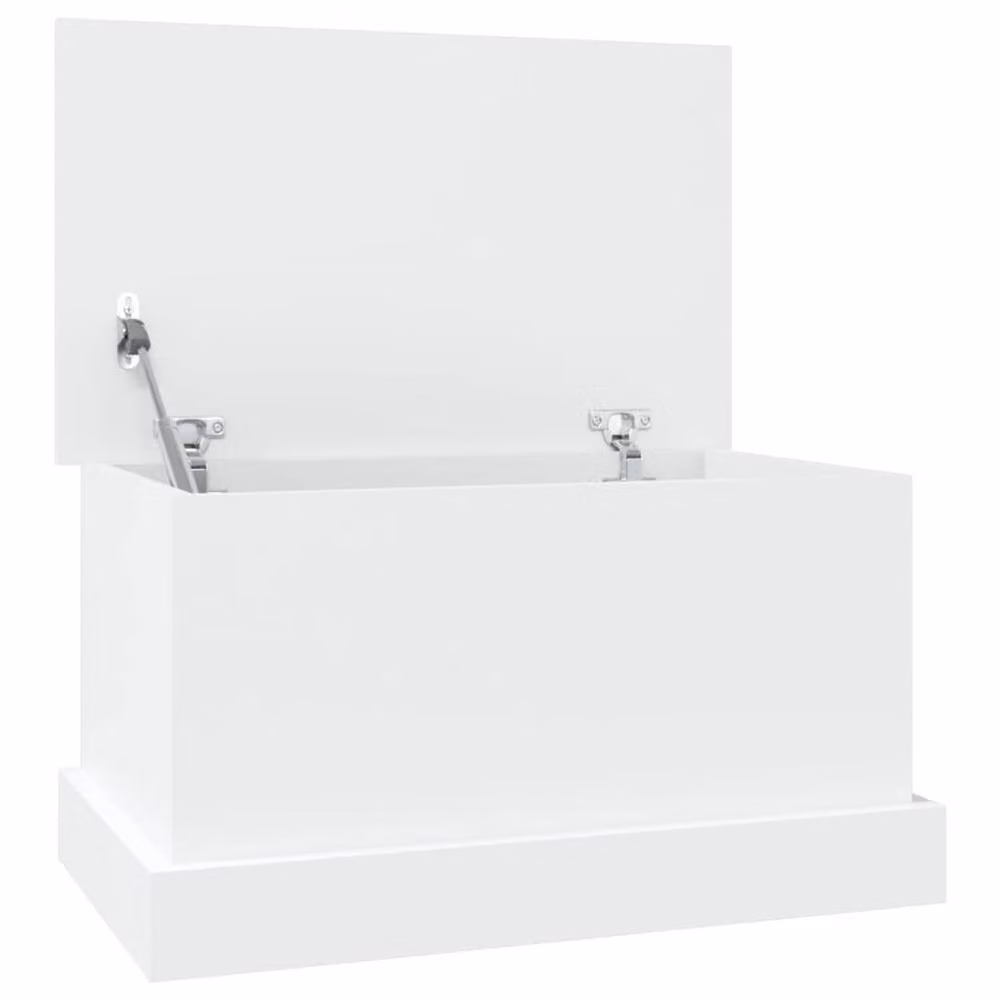 Berkfield White MDF Home Storage Box, W/D/H: 50 x 30 x 28 cm – 2
