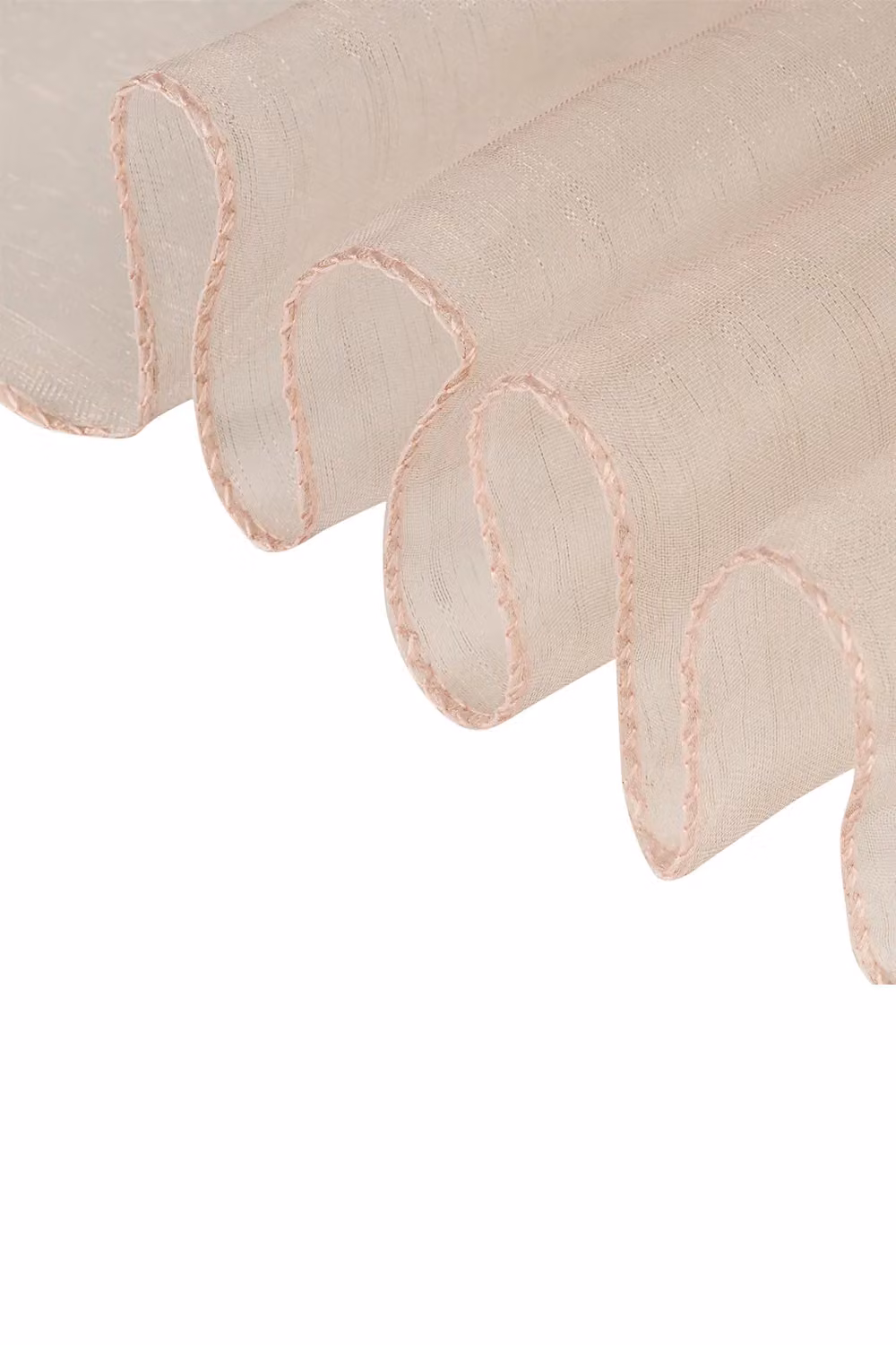 Neel Blue Set of 25 Gold Organza Sashes for Party Decoration, W: 17 cm x L: 280 cm – 2