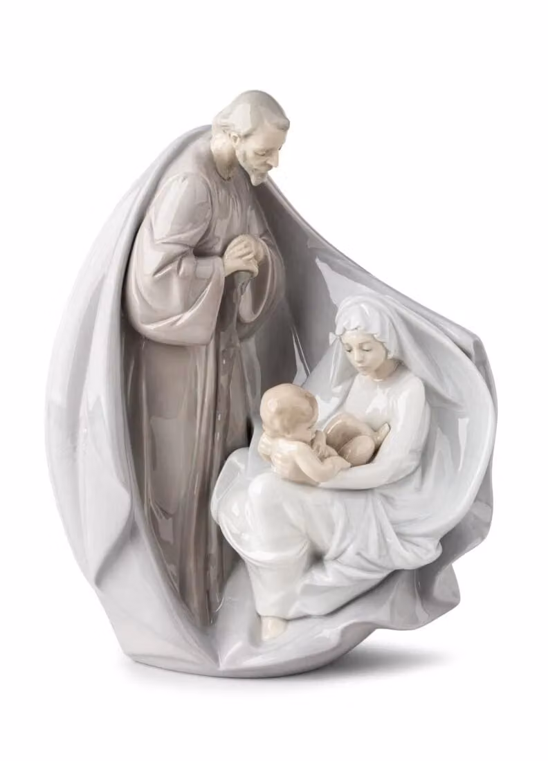 Lladró Birth of Jesus Porcelain Figurine in White