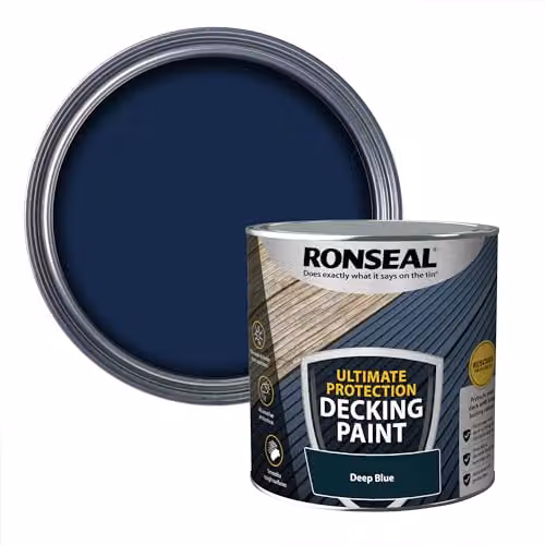 Ronseal Ultimate Protection Decking Paint Blue 2.5 l