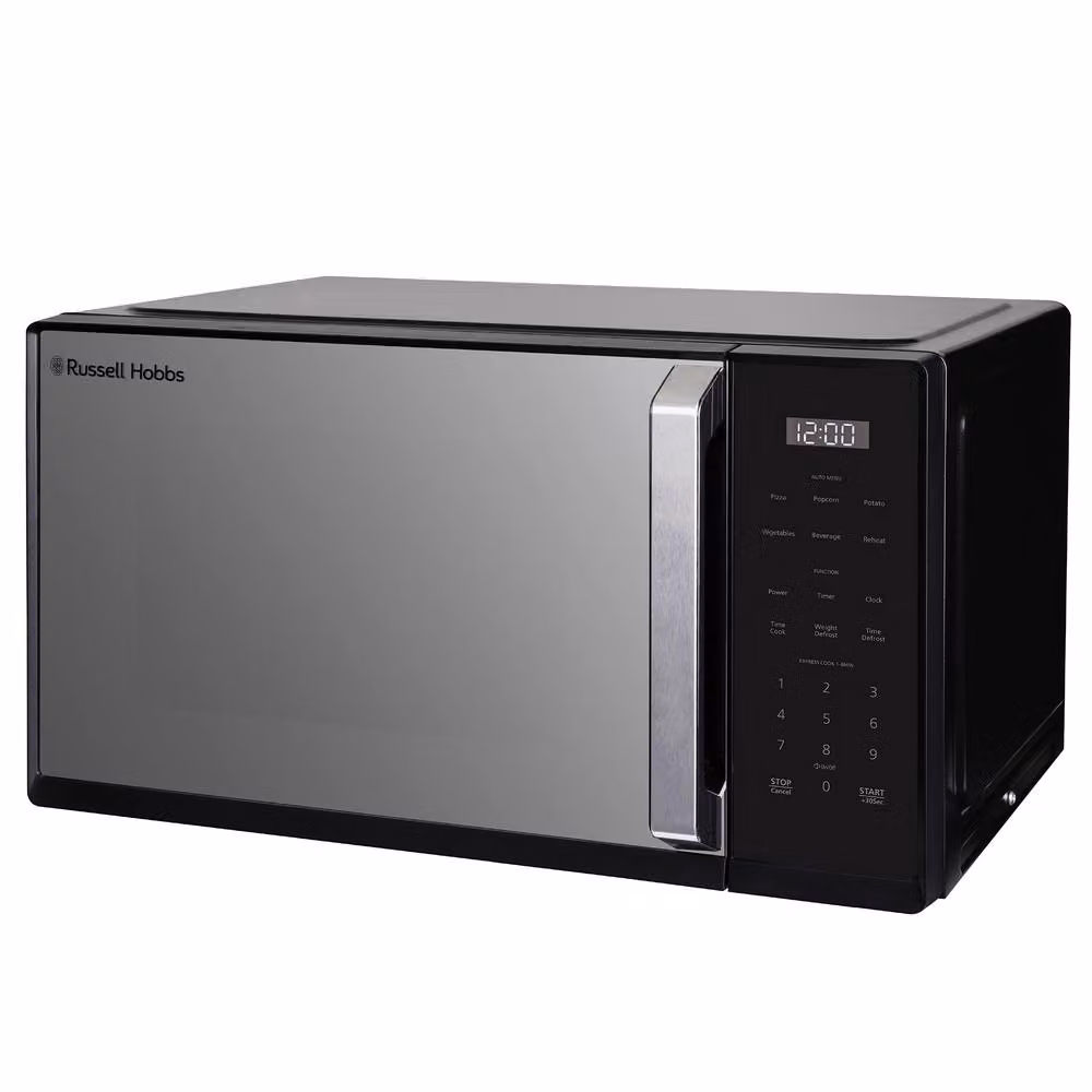 Russell Hobbs RHMT2512B Digital Solo Microwave with Touch Control, 25L, 900W, Black – 5