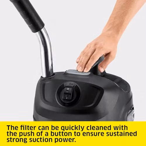 Kärcher AD 2 Ash Vacuum Cleaner, Black, 14 L Container – 6