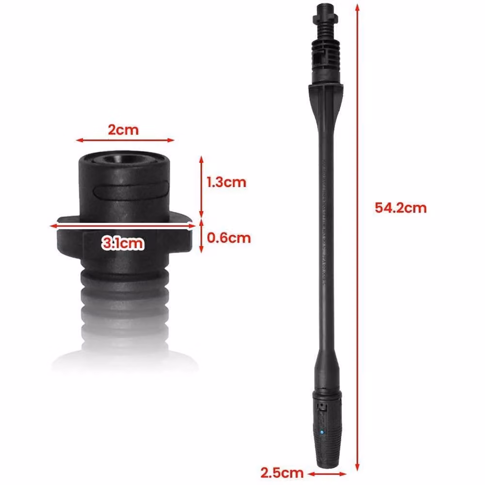 Nordara High Pressure Variable Nozzle Lance for K2-K7 Washer, Black – 2