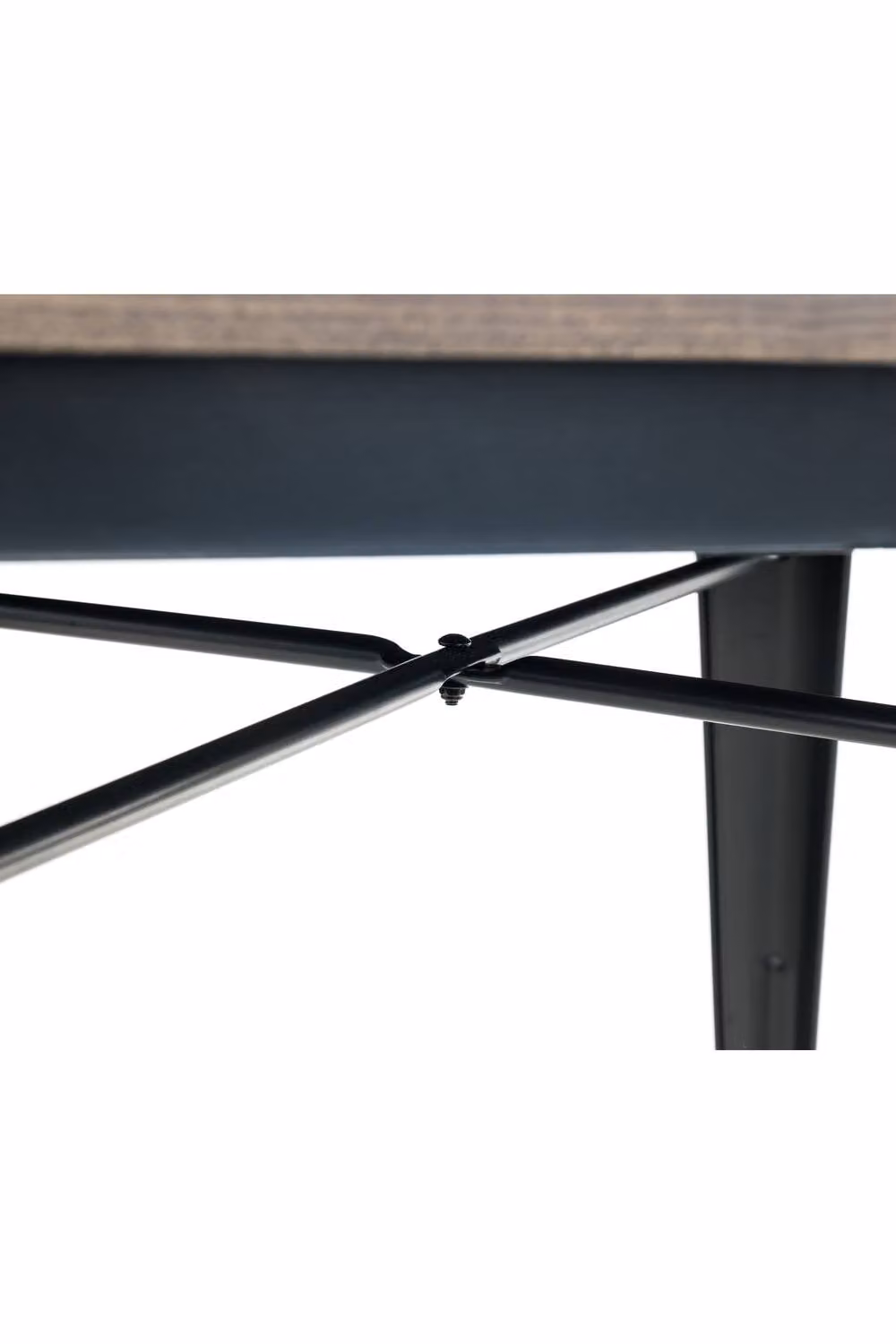 Julian Bowen Grafton Square Dining Table in Brown and Black, W/D/H: 80 x 80 x 75 cm – 8