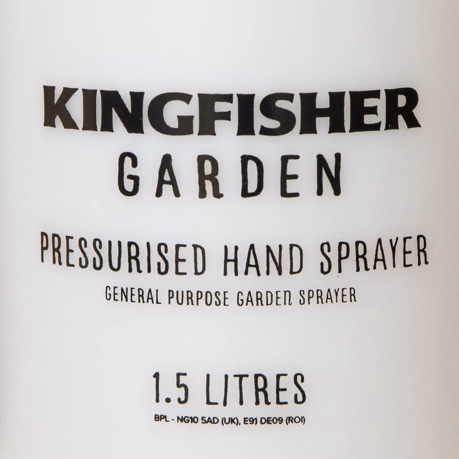 Samuel Alexander 1.5 l Manual Hand Held Pressure Sprayer Bottle in White – 2