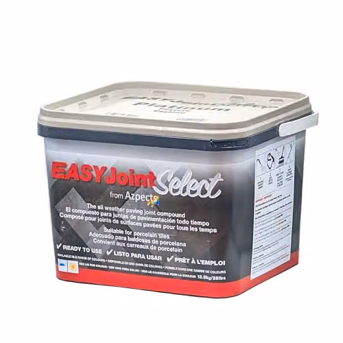 Azpects EASYJoint Select Platinum Ready Mixed Paving Jointing Compound for Outdoor Ceramic and Porcelain Tiles, 12.5kg