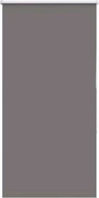 Berkfield Home Grey Blackout Roller Blind, Thermal Insulating Polyester, W: 75 cm, H: 175 cm – 1