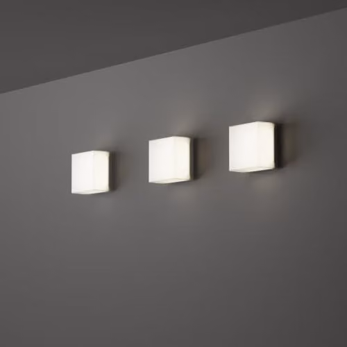Netlighting Snow LED Outdoor Flush Wall Lamp White 3000K IP65 – 2