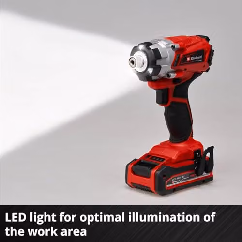 Einhell Te-Ci 18 Lin Power X-Change 18V Cordless Impact Driver Bare Unit, Red – 4