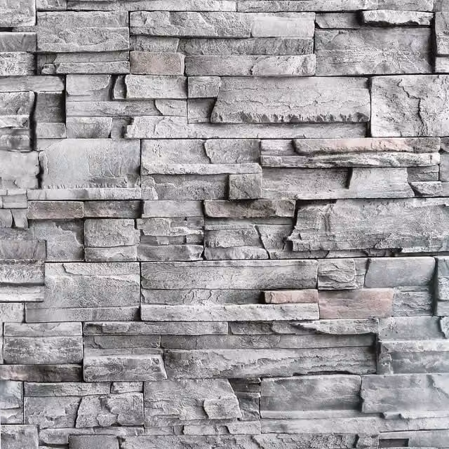 Arthouse Slate Wall Grey Abstract Geometric Wallpaper – 1