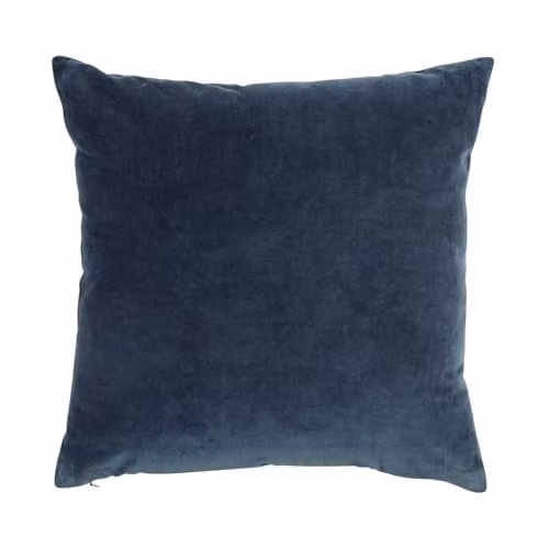 Christy Jaipur Luxury Velvet Square Cushion in Blue, 45 x 45 cm – 4